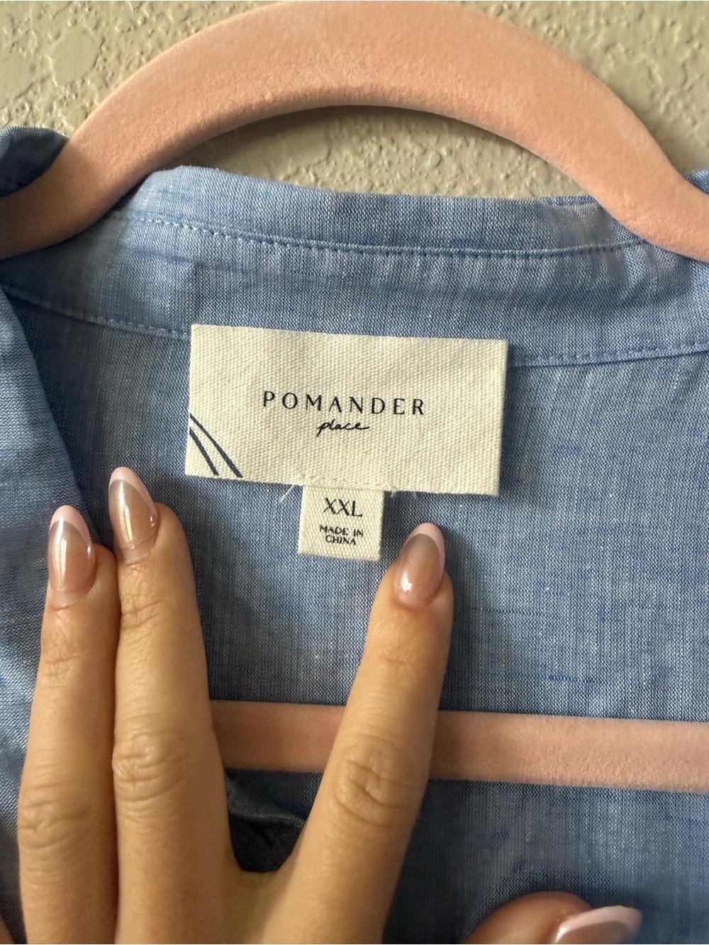 Pomander Place Chambray Mabel Maxi Dress NWT - Picture 3 of 6